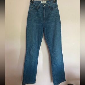 Reformation Cindy Bootleg Jeans, 
La Jolla Wash